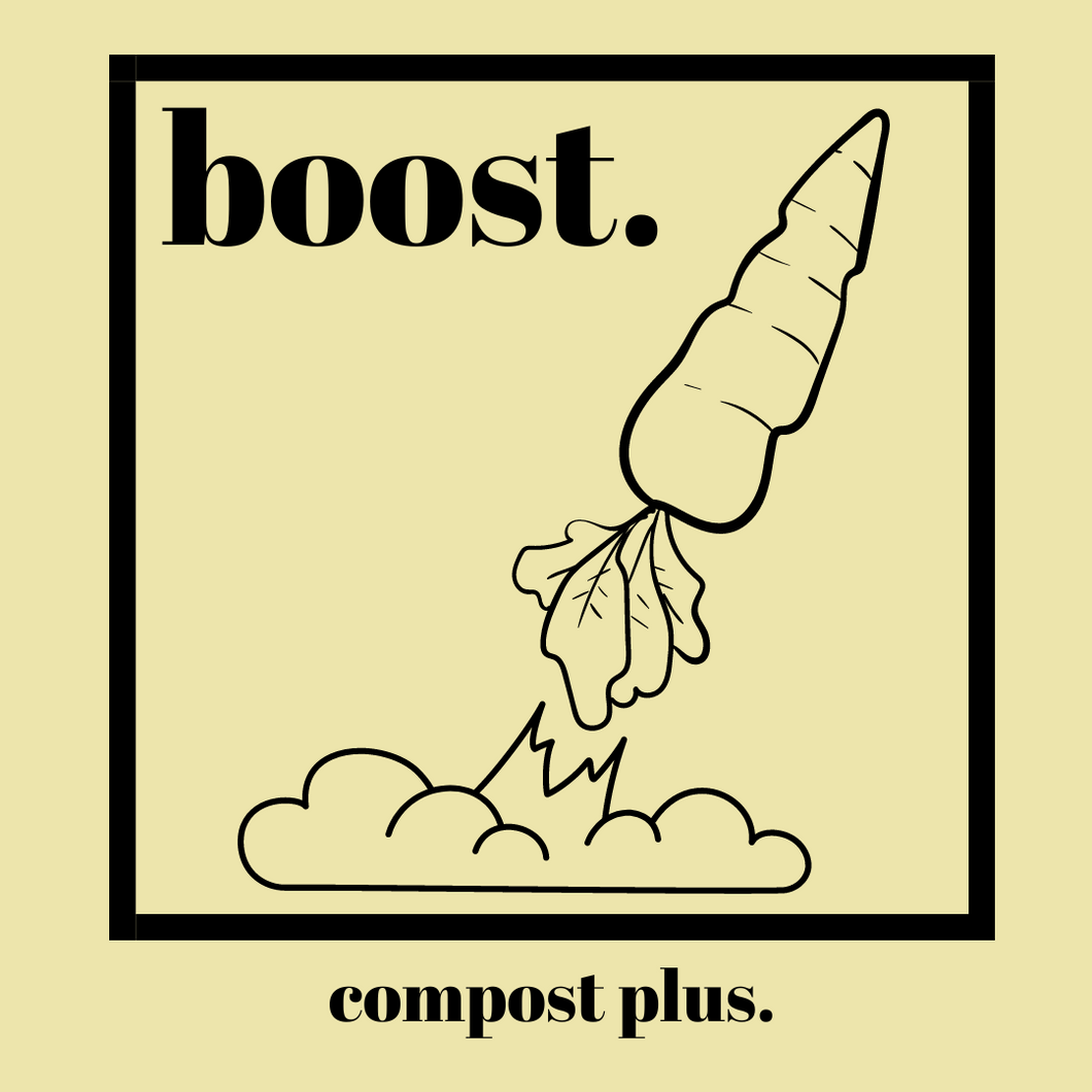 Boost | Compost Plus Mix & Garden-To-Bed Kit